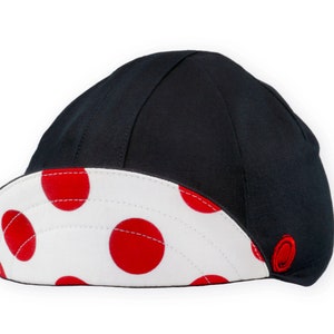 Red Dots Cycling Cap
