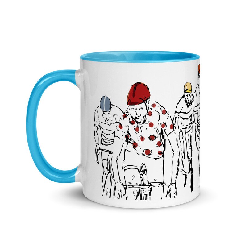 Red Dots Cycling Mug image 6