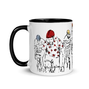 Red Dots Cycling Mug image 4