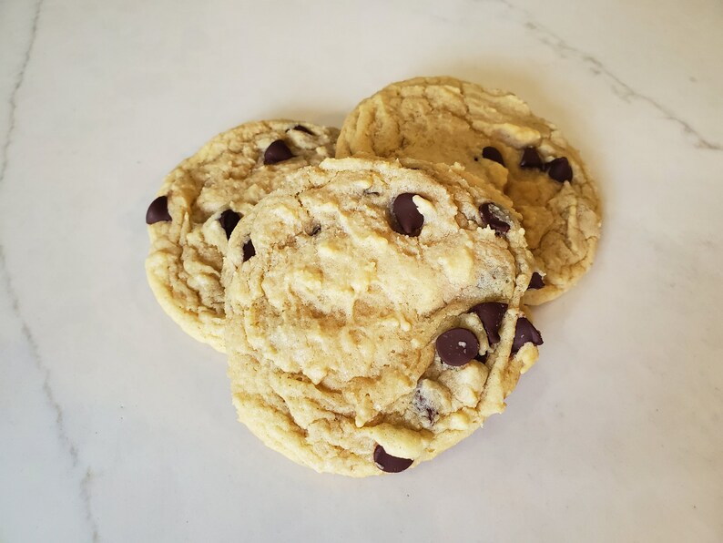 1 Dozen Chocolate Chip Cookies Etsy