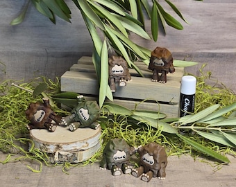 Chunky Littlefoot Little Swamp Thing and Woodfoot Micro 3D Printed Fidget Sensory Toy Choose Your Own Desk Accessory Gift Idea