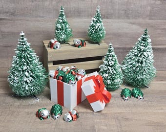 Chunky Bee Frog Hedgehog Micro Christmas 3D Printed Articulated Sensory Fidget Toy Desk Accessory Gift Box Choose Your Own