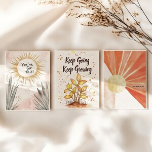 Printable Encouragement Cards | Growth Mindset Printable Set | Student Motivational Quotes | Instant Download