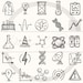 100 Science Lab Doodle Pngs | Hand-drawn Line Clipart | School STEM ...