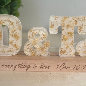 Wedding Birthday Gift Custom Name Night Light Personalized Letter Lamp Night Lamp Home Decor Unique Gift Wedding