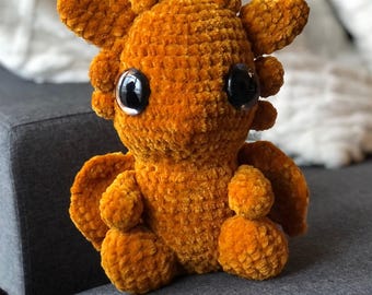 Andarna Dragon Plush Fourth Wing Merch Handmade Plushie