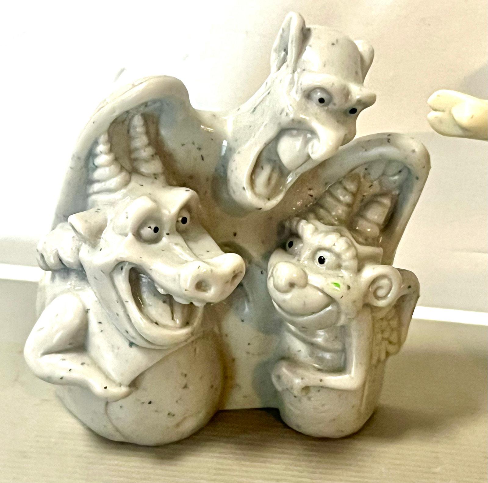 1996 Hugo the Gargoyle Statue 2.75" Burger King Disney Hunchback of ...