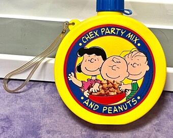 Vintage Chex Party-fles met mix en pinda's uit 1990