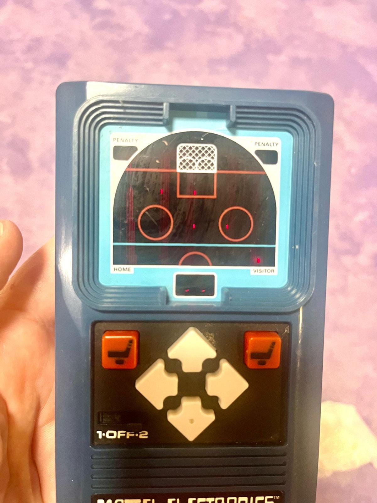 MATTEL  ELECTRONICS　HOCKEY　LSIゲーム　昭和レトロ MATTEL ELECTRONICS HOCKEY LSIゲーム 昭和レトロ VINTAGE