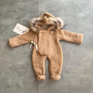 Baby Winter Sherpa Long Jacket|Christmas Gift|Noel Gift |Windproof Thick Warm Fleece Coats|Autumn Kids Outerwear Coats