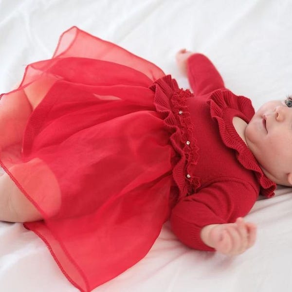 Baby Christmas Dress - Etsy