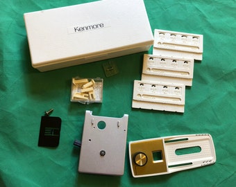 Sears Kenmore Vintage Sewing Machine Button Hole Maker Attachment Lot