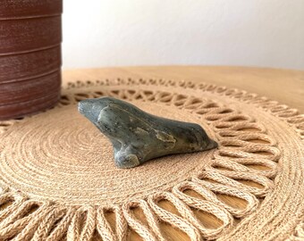 Seal Sculpture Soapstone Seal Figure Stone Sculpture Miniature Animal