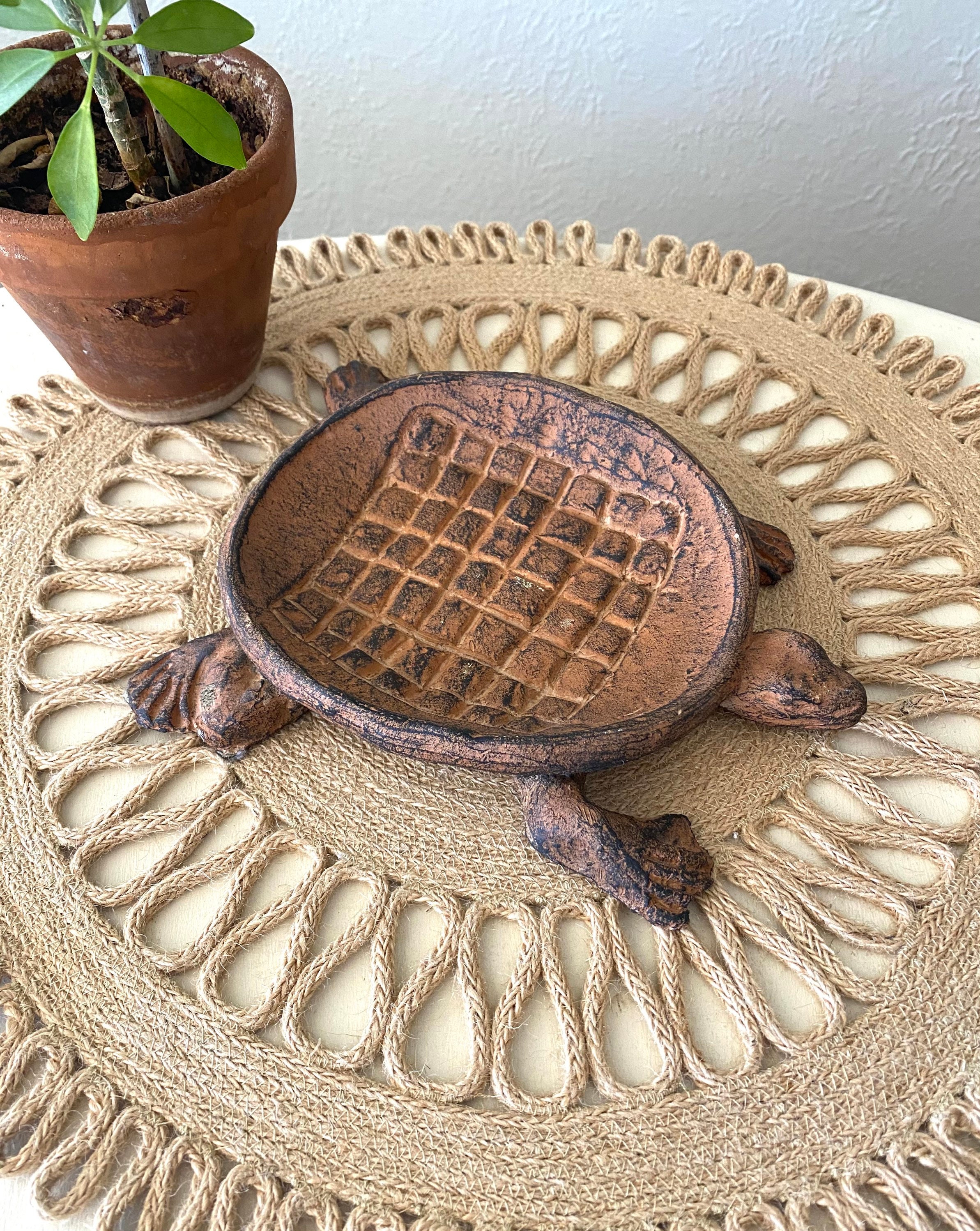 Ceramic Turtle Bowl / Pottery Turtle Bowl / Shallow Bowl / Etsy