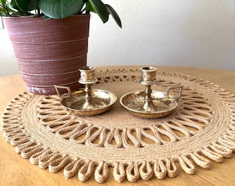 Brass Candle Holders Short Candlesticks Small Brass Candlestick Holders Table Decor Wedding Decorations