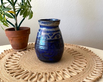 Dry Flower Vase #01 Black Temptation Ceramic Vase Blue Dry Flower Vase #01 Black Temptation Ceramic Vase Blue