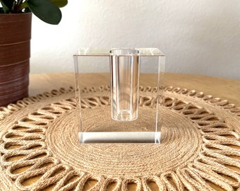 Glass Vase Crystal Vase Clear Glass Propagation Vase Coffee Table Decor
