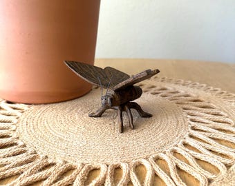 Metal Butterfly Statue Iron Butterfly Sculpture Insect Porch Decor