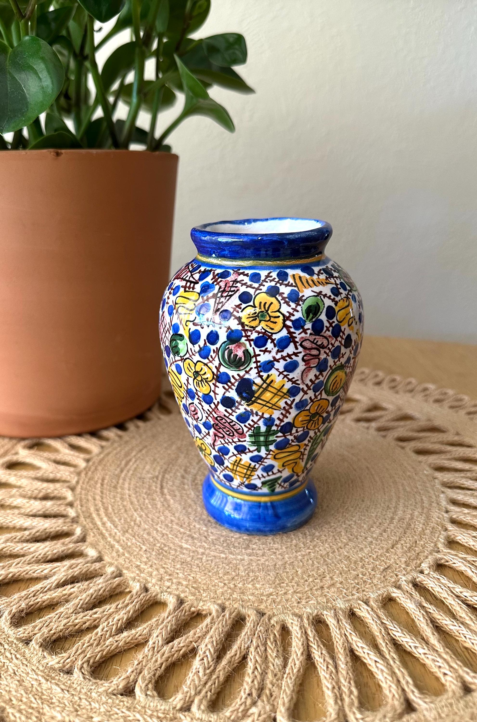 Vintage Spain Vase - Etsy