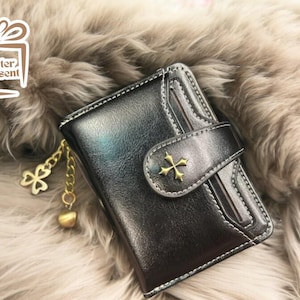 Handtasche mit Reißverschluss | Mini Geldbörse | Kartenhalter | Damen Modische Accessoires