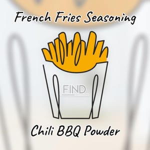Fries Powder Seasoning | Chili BBQ | Chili Barbecue | Spicy | Flavoring | French Fries |  Potato | Nuggets | Made in Philippines