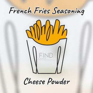 Fries Powder Seasoning | Cheese | Cheddar | Queso | Flavoring | French Fries |  Potato | Nuggets | Made in Philippines