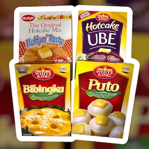 Pinoy All Time Favorite Ready Mix | Gift Set | Hotcake | Ube Pancake | Bibingka | Puto | Breakfast | Snack | Made in Philippines