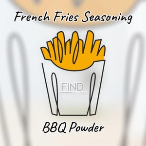 Fries Powder Seasoning | BBQ | Barbecue | Flavoring | French Fries |  Potato | Nuggets | Made in Philippines