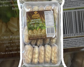 Galleta Uraro casera / Pastelito / Snack / Hecho en Filipinas / 180 g / Aprox. 15 piezas