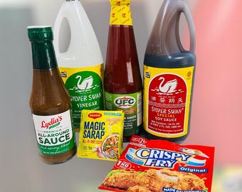 Pinoy All Time Favorite Seasoning Sauce |Ketchup Tamis Anghang | Crispy | Granules | Lechon | Soysauce | Vinegar | Made in Philippines