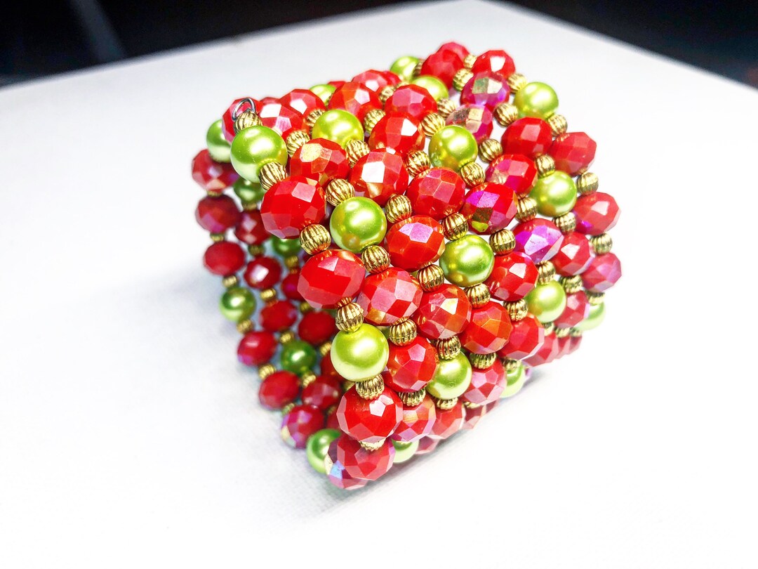 Wrap Around Bracelet Bracelet Memory Wire Wrap Bracelet Etsy