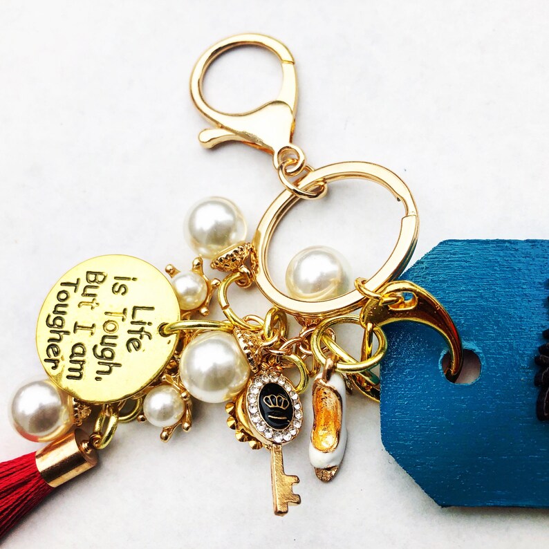 Black Girl Magic Keychain Positive Affirmation Unique Keychains Make a Statement Black Owned Business