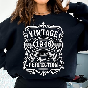 80er Jahre Geburtstagsgeschenk, Vintage 1946 Geburtstagsgeschenk, 1946 Geburtstagsgeschenk, 1946 Geburtstagsgeschenk, 1946 Geburtstagsgeschenk, 1946 Geburtstagsgeschenk, 1946 Geburtstagsdekoration Bild 3