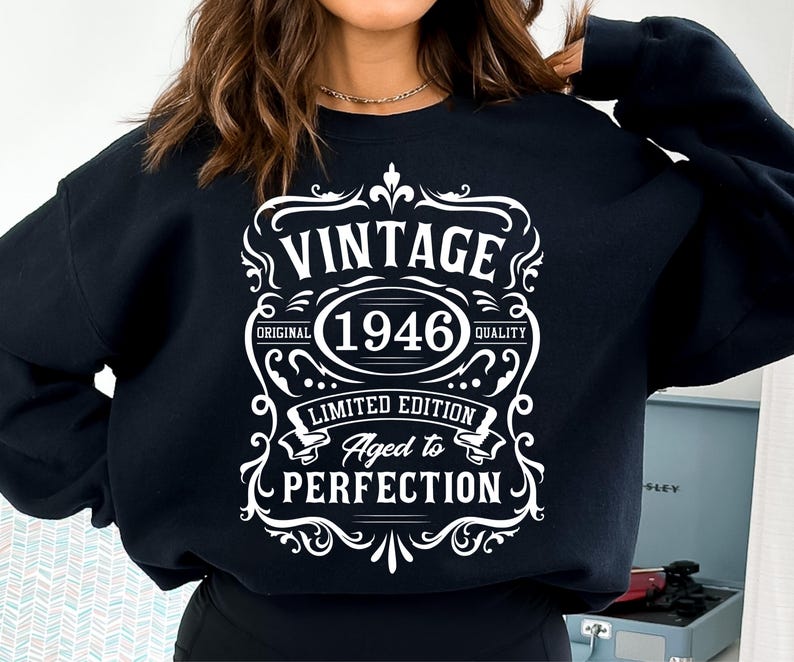80er Jahre Geburtstagsgeschenk, Vintage 1946 Geburtstagsgeschenk, 1946 Geburtstagsgeschenk, 1946 Geburtstagsgeschenk, 1946 Geburtstagsgeschenk, 1946 Geburtstagsgeschenk, 1946 Geburtstagsdekoration Bild 3