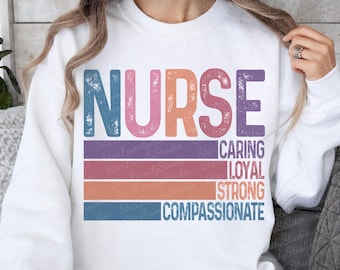Registered Nurse Png for Women, RN Png for Registered Nurse, Nursing Png for Nurse, Gift for Registered Nurse, RN Graduation Gift
