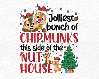Christmas Jolliest Bunch Png, Xmas Lights Png, Xmas Tree Png, Christmas Friends Png, Xmas Holiday Png