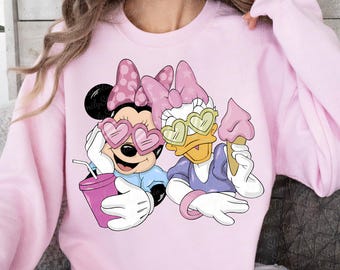 Mejores amigas Png, Viaje de mejores amigas Png, Viaje de chicas Png, Viaje de ratón Png, Daisy Png, Viaje de amigos Png, Amigos ratón Png, Viaje mágico de chicas Png