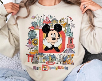 Retro Walt Disney World png, Mickey And Friends png, Magic Kingdom png, Disneyworld png, Disney png, digital download