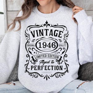 80er Jahre Geburtstagsgeschenk, Vintage 1946 Geburtstagsgeschenk, 1946 Geburtstagsgeschenk, 1946 Geburtstagsgeschenk, 1946 Geburtstagsgeschenk, 1946 Geburtstagsgeschenk, 1946 Geburtstagsdekoration Bild 7