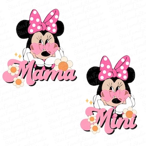 Minnie Mommy Svg - Etsy