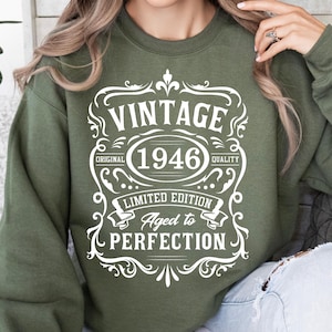 80er Jahre Geburtstagsgeschenk, Vintage 1946 Geburtstagsgeschenk, 1946 Geburtstagsgeschenk, 1946 Geburtstagsgeschenk, 1946 Geburtstagsgeschenk, 1946 Geburtstagsgeschenk, 1946 Geburtstagsdekoration Bild 4