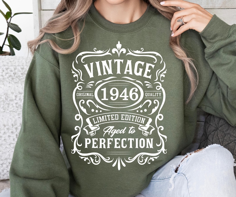 80er Jahre Geburtstagsgeschenk, Vintage 1946 Geburtstagsgeschenk, 1946 Geburtstagsgeschenk, 1946 Geburtstagsgeschenk, 1946 Geburtstagsgeschenk, 1946 Geburtstagsgeschenk, 1946 Geburtstagsdekoration Bild 4