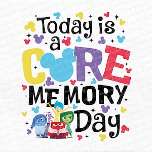 Today is a Core Memory Day Svg Png, Inside Out Svg Png, All the Feels ...