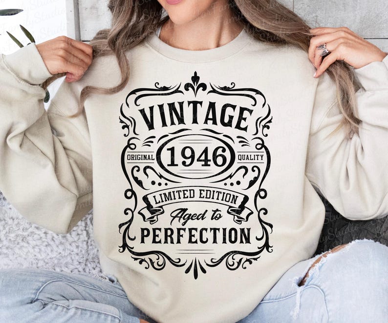 80er Jahre Geburtstagsgeschenk, Vintage 1946 Geburtstagsgeschenk, 1946 Geburtstagsgeschenk, 1946 Geburtstagsgeschenk, 1946 Geburtstagsgeschenk, 1946 Geburtstagsgeschenk, 1946 Geburtstagsdekoration Bild 6