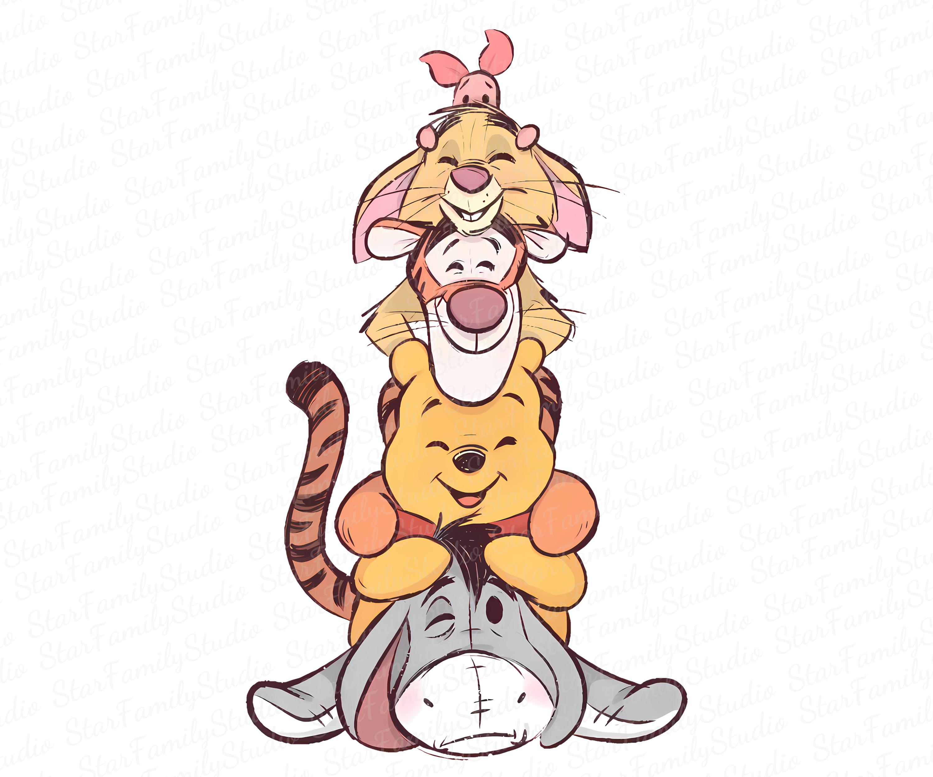 Pooh And Co Est 1926 Png, Winnie The Pooh Png, Family Vacation Png, Bear And Friends, Magical Kingdom, Vacay Mode, Friendship, Best Friends