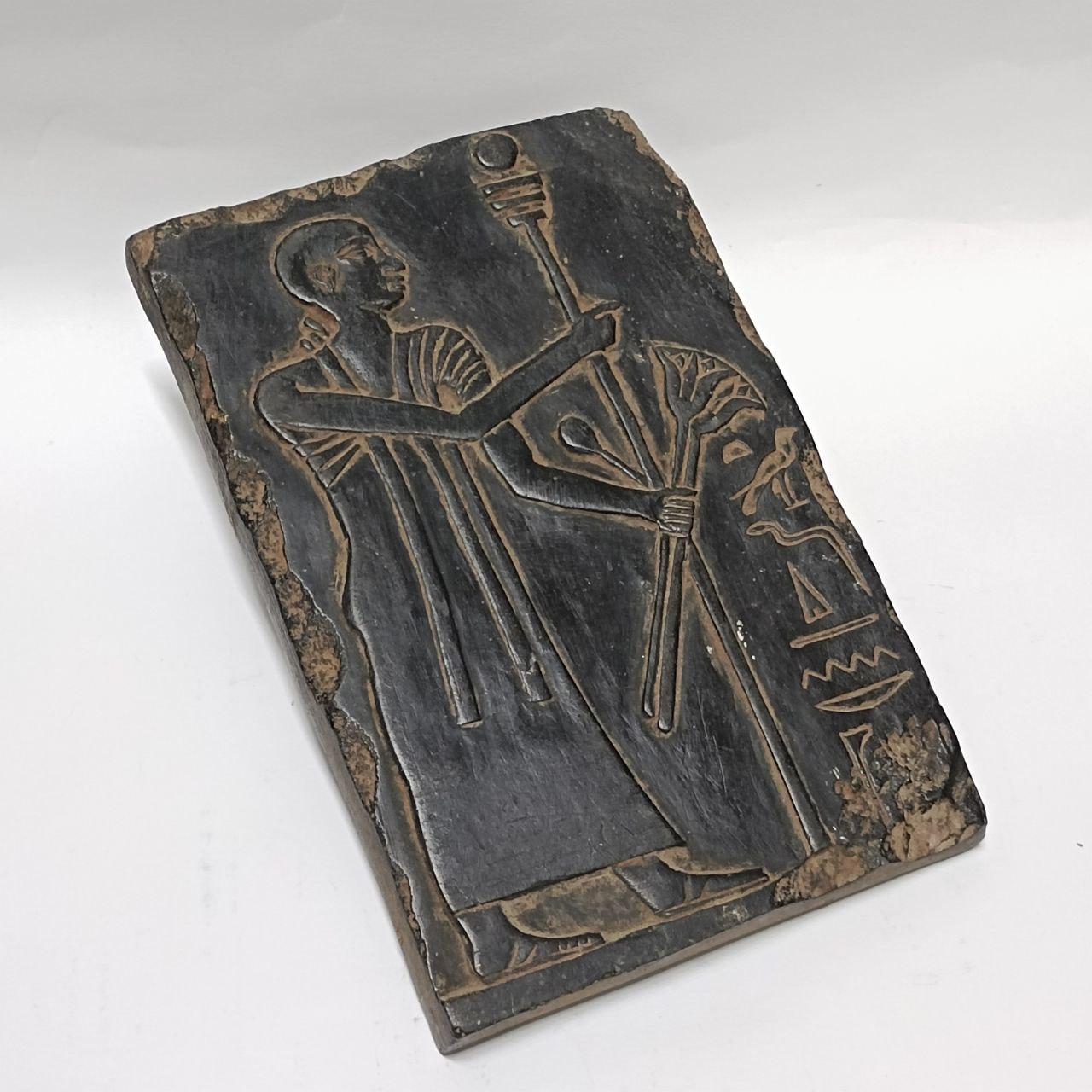エジプトの彫刻装飾、ファラオの石のレプリカ、古代の収集価値のある