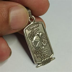Vintage Egyptian Pendant – 800 Silver Cartouche – Pharaonic Jewelry 5.4g