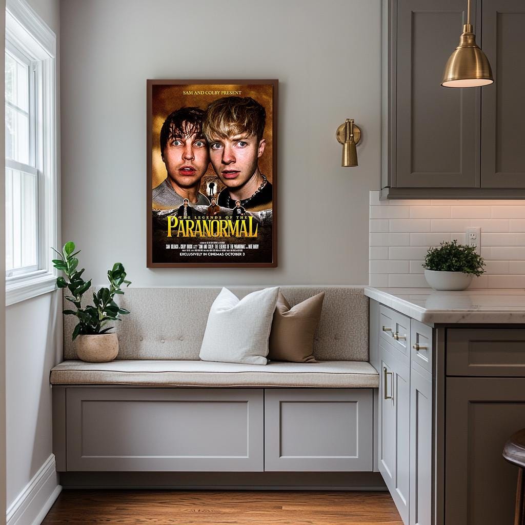 Sam and Colby Movie Poster, Classic Movie HD, Artistic Design, Eye