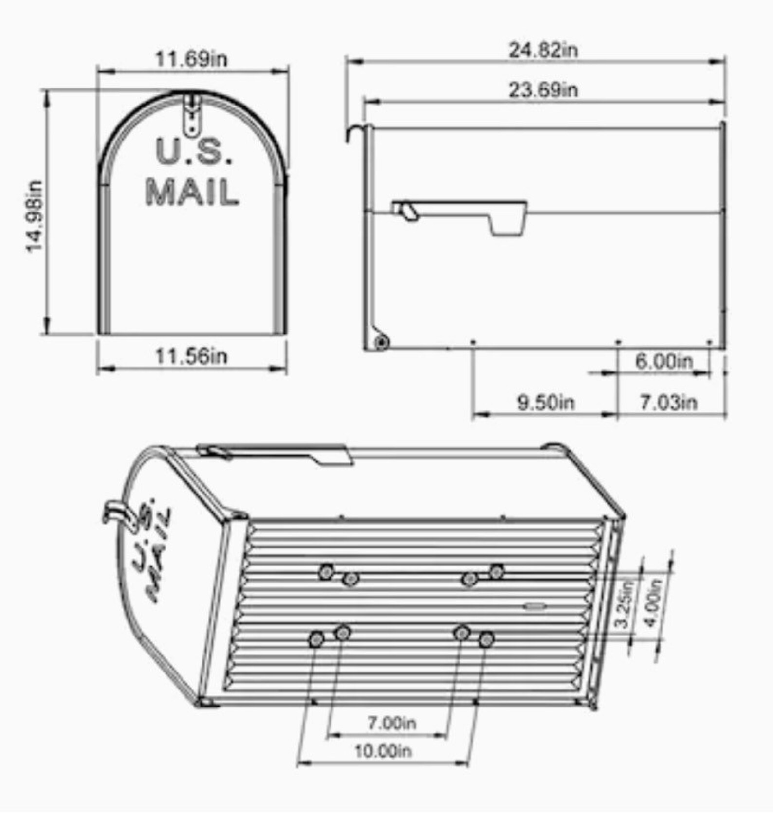 Mahi Mahi Mailbox Bull Mahi Mailbox Etsy