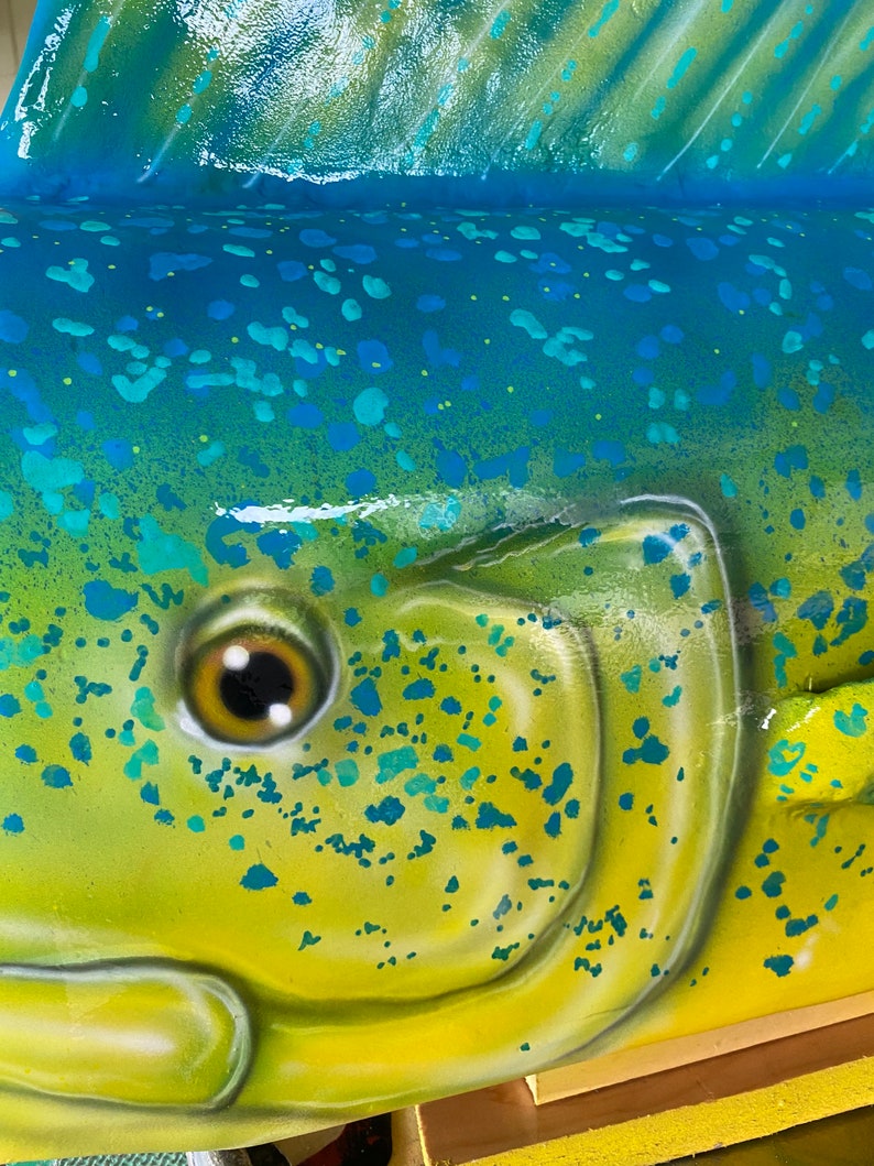 Custom Built Mahi Mahi Mailbox Etsy